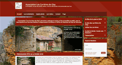 Desktop Screenshot of carrieres-de-glay.fr